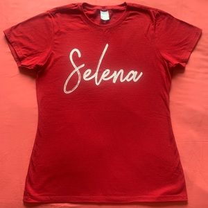 Red Selena T-shirt